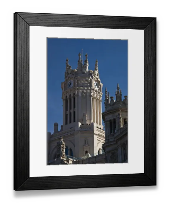 Framed Print : Spain, Madrid, Plaza de la Cibeles, Palacio de Communicaciones, once the world s Framed Print : Spain, Madrid, Plaza de la Cibeles, Palacio de Communicaciones, once the world s