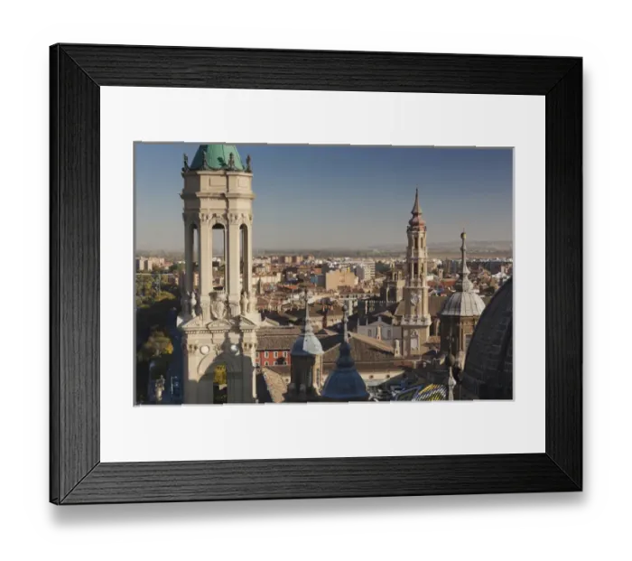 Framed Print : Spain, Aragon Region, Zaragoza Province, Zaragoza, Basilica de Nuestra Senora del Pilar Framed Print : Spain, Aragon Region, Zaragoza Province, Zaragoza, Basilica de Nuestra Senora del Pilar