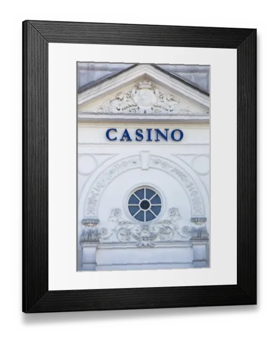 Framed Print : Spain, Cantabria Region, Cantabria Province, Santander, detail of the Casino Framed Print : Spain, Cantabria Region, Cantabria Province, Santander, detail of the Casino