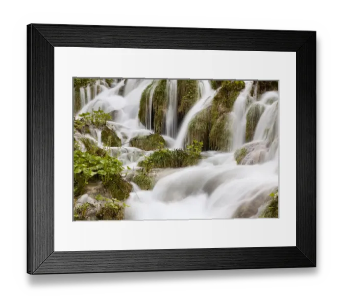 Framed Print : The Plitvice Lakes in the National Park Plitvicka Jezera in Croatia. The lower lakes Framed Print : The Plitvice Lakes in the National Park Plitvicka Jezera in Croatia. The lower lakes