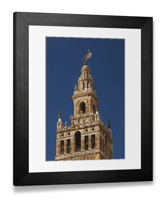 Framed Print : Spain, Andalucia Region, Seville Province, Seville, Cathedral and Giralda tower Framed Print : Spain, Andalucia Region, Seville Province, Seville, Cathedral and Giralda tower