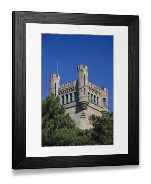 Framed Print : Spain, Basque Country Region, Guipuzcoa Province, San Sebastian, Monte Igueldo Tower Framed Print : Spain, Basque Country Region, Guipuzcoa Province, San Sebastian, Monte Igueldo Tower