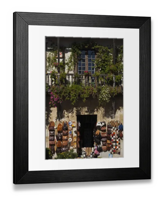 Framed Print : Spain, Cantabria Region, Cantabria Province, Santillana del Mar, detail of midieval Framed Print : Spain, Cantabria Region, Cantabria Province, Santillana del Mar, detail of midieval