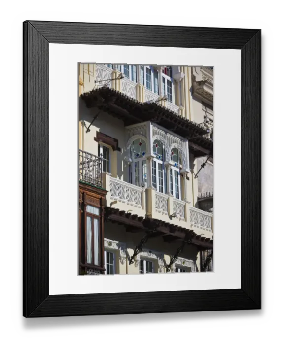 Framed Print : Spain, Andalucia Region, Seville Province, Seville, buildings along the Avenida Constitucion Framed Print : Spain, Andalucia Region, Seville Province, Seville, buildings along the Avenida Constitucion