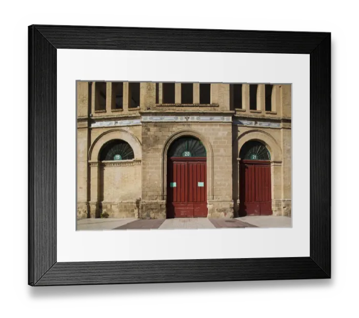 Framed Print : Spain, Andalucia Region, Cadiz Province, Sherry Triangle Area, Puerto de Santa Maria