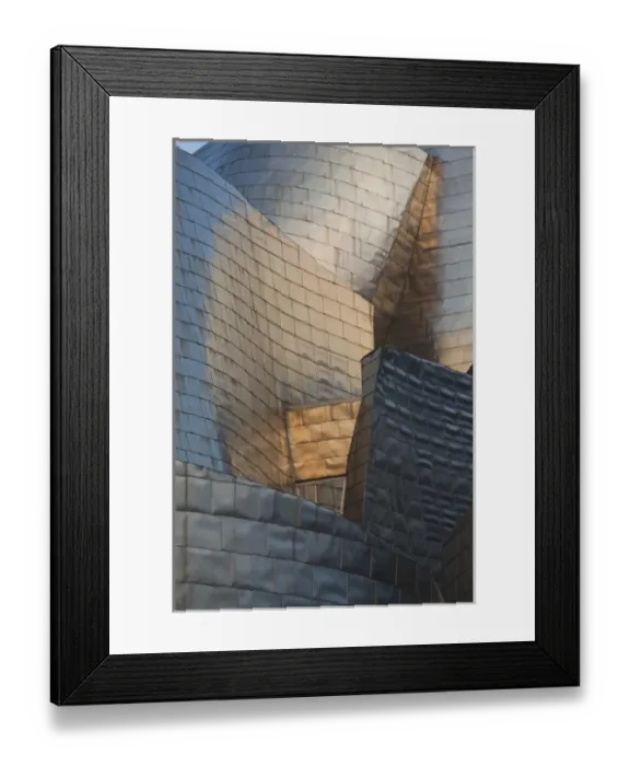Framed Print : Spain, Basque Country Region, Vizcaya Province, Bilbao, The Guggenheim Museum, designed Framed Print : Spain, Basque Country Region, Vizcaya Province, Bilbao, The Guggenheim Museum, designed