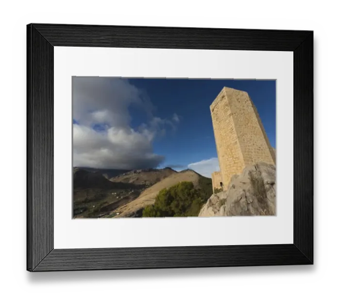 Framed Print : Spain, Andalucia Region, Jaen Province, Jaen, eCerro de Santa Catalina hill, Castillo Framed Print : Spain, Andalucia Region, Jaen Province, Jaen, eCerro de Santa Catalina hill, Castillo