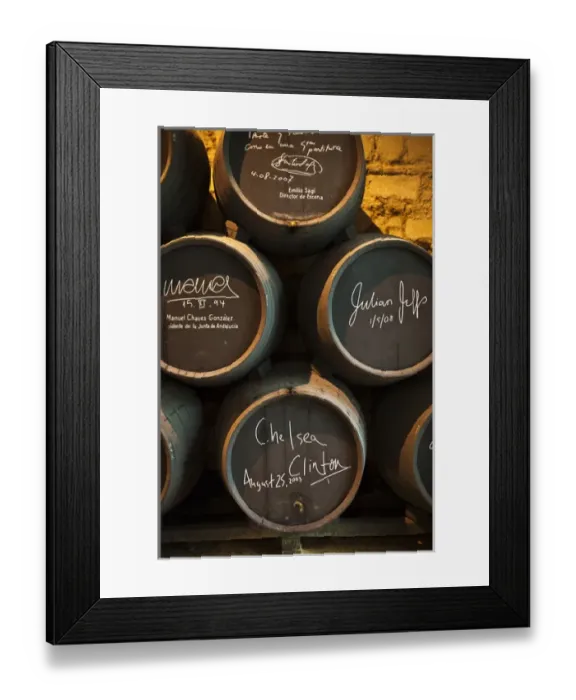 Framed Print : Spain, Andalucia Region, Cadiz Province, Sherry Triangle Area, Jerez de la Frontera
