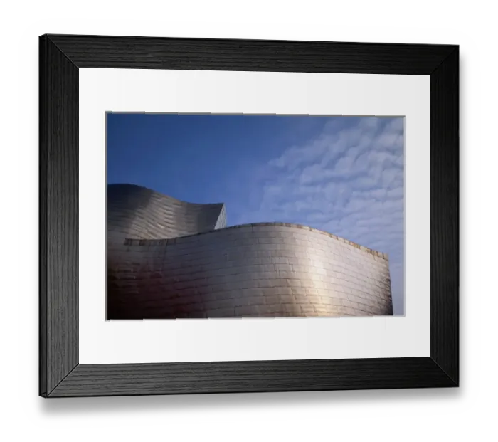Framed Print : Spain, Basque Country Region, Vizcaya Province, Bilbao, The Guggenheim Museum, designed Framed Print : Spain, Basque Country Region, Vizcaya Province, Bilbao, The Guggenheim Museum, designed