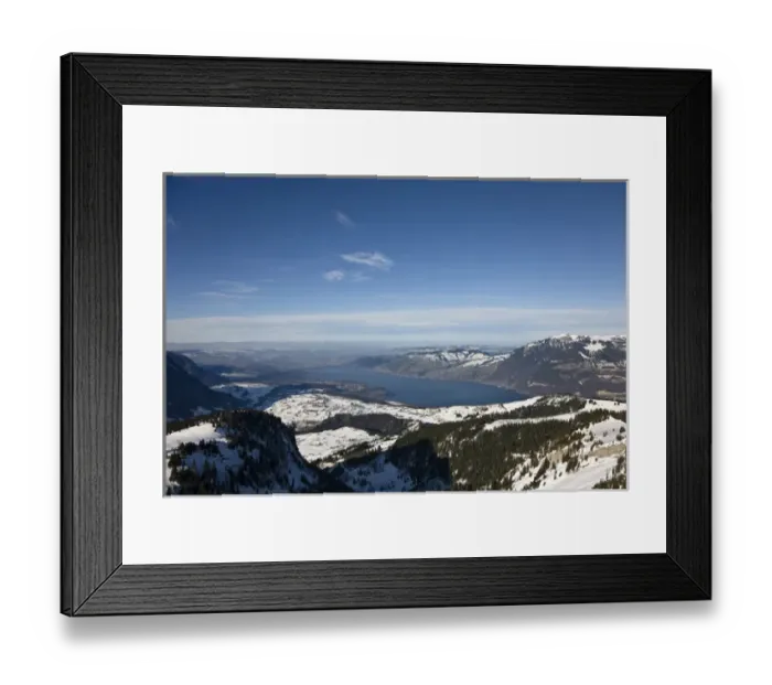 Framed Print : lake thun seen from mount Standflue towards north Europe, Central Europe, Switzerland Framed Print : lake thun seen from mount Standflue towards north Europe, Central Europe, Switzerland