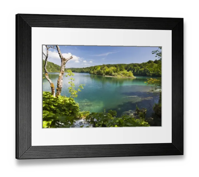 Framed Print : The Plitvice Lakes in the National Park Plitvicka Jezera in Croatia. The lake Kozjak Framed Print : The Plitvice Lakes in the National Park Plitvicka Jezera in Croatia. The lake Kozjak
