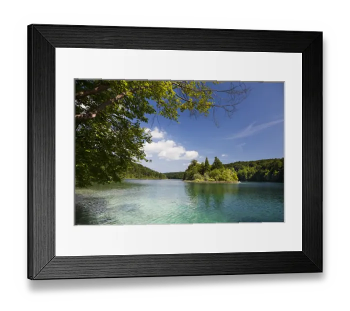 Framed Print : The Plitvice Lakes in the National Park Plitvicka Jezera in Croatia. The lake Kozjak Framed Print : The Plitvice Lakes in the National Park Plitvicka Jezera in Croatia. The lake Kozjak