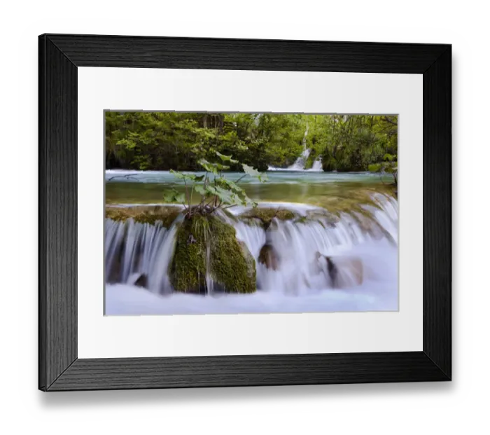 Framed Print : The Plitvice Lakes in the National Park Plitvicka Jezera in Croatia. The lower lakes Framed Print : The Plitvice Lakes in the National Park Plitvicka Jezera in Croatia. The lower lakes
