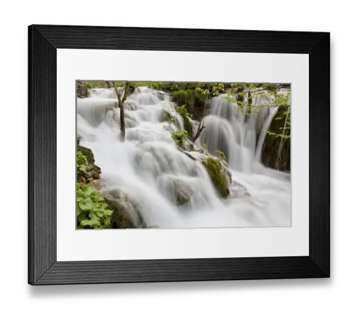 Framed Print : The Plitvice Lakes in the National Park Plitvicka Jezera in Croatia. The lower lakes Framed Print : The Plitvice Lakes in the National Park Plitvicka Jezera in Croatia. The lower lakes