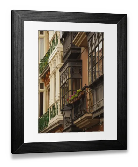 Framed Print : Spain, Asturias Region, Asturias Province, Oviedo, town architecture Framed Print : Spain, Asturias Region, Asturias Province, Oviedo, town architecture