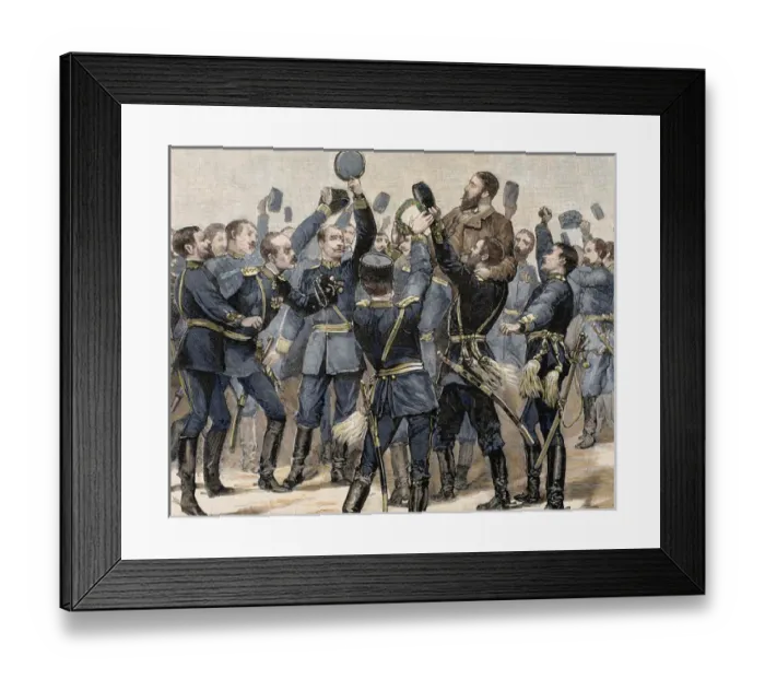 Framed Print : Alexander of Battenberg (1857-1893). Prince of Bulgaria (1879-1886) Framed Print : Alexander of Battenberg (1857-1893). Prince of Bulgaria (1879-1886)