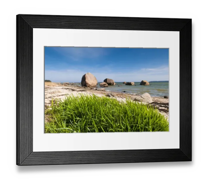 Framed Print : Baltic sea, Vana Juri Ots, Estonia, Baltic States, Europe