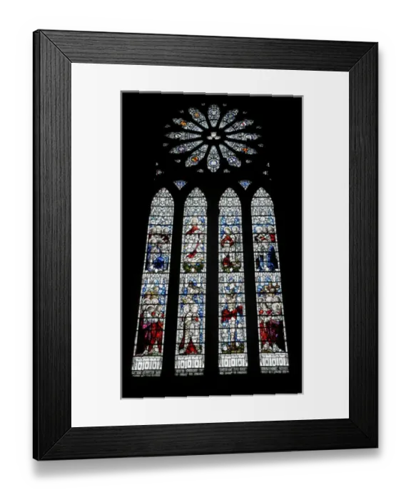 Framed Print : Europe, The Orkney Islands, Kirkwall. Stained glass window in Cathedral of St. Magnus Framed Print : Europe, The Orkney Islands, Kirkwall. Stained glass window in Cathedral of St. Magnus