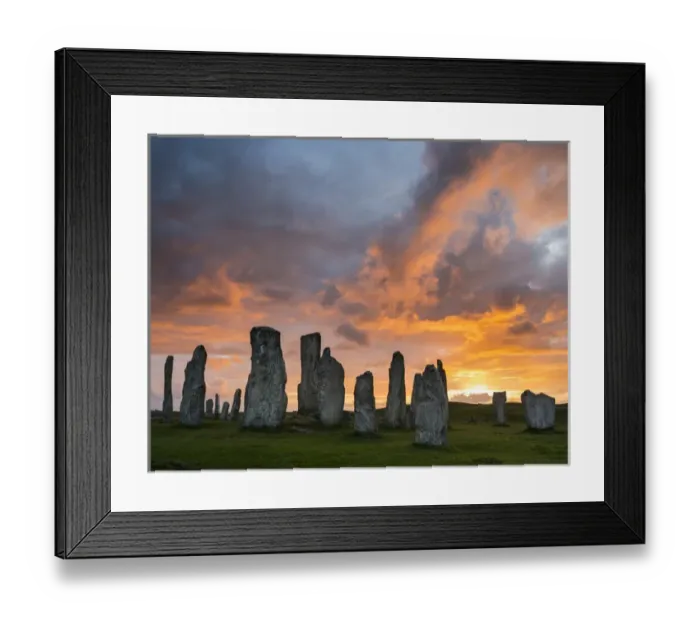 Framed Print : Standing Stones of Callanish (Callanish 1) on the Isle of Lewis in the Outer Hebrides