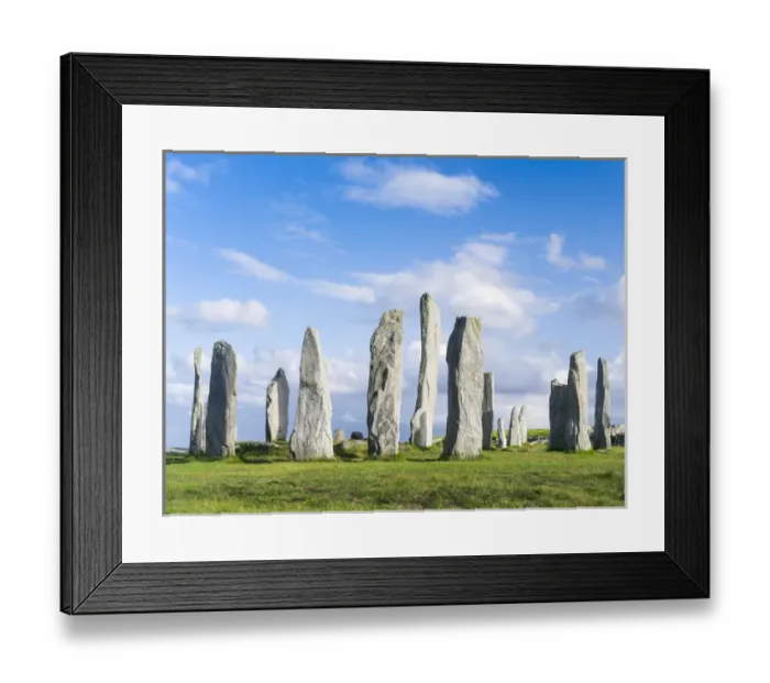 Framed Print : Standing Stones of Callanish (Callanish 1) on the Isle of Lewis in the Outer Hebrides Framed Print : Standing Stones of Callanish (Callanish 1) on the Isle of Lewis in the Outer Hebrides