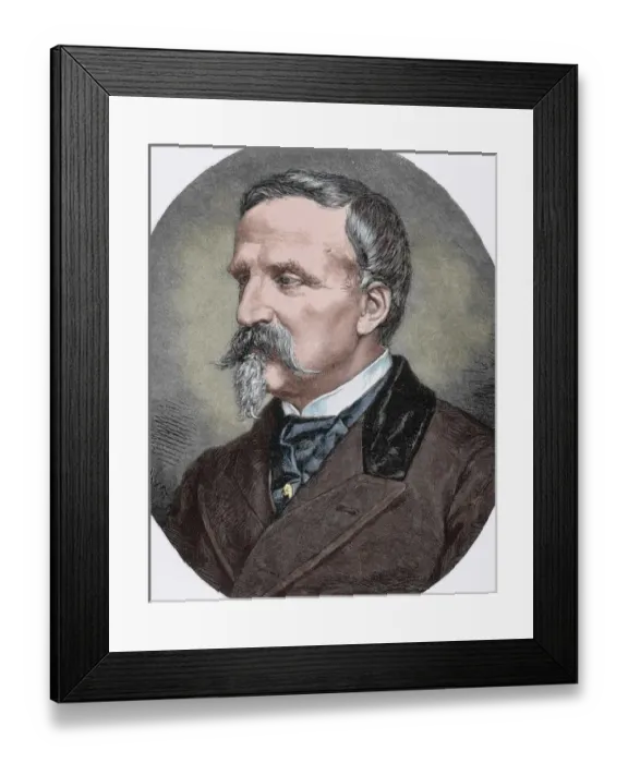 Framed Print : Henri Eugene Philippe d Orleans, Duke of Aumale (Paris, 1822, Zucco, 1897) Framed Print : Henri Eugene Philippe d Orleans, Duke of Aumale (Paris, 1822, Zucco, 1897)