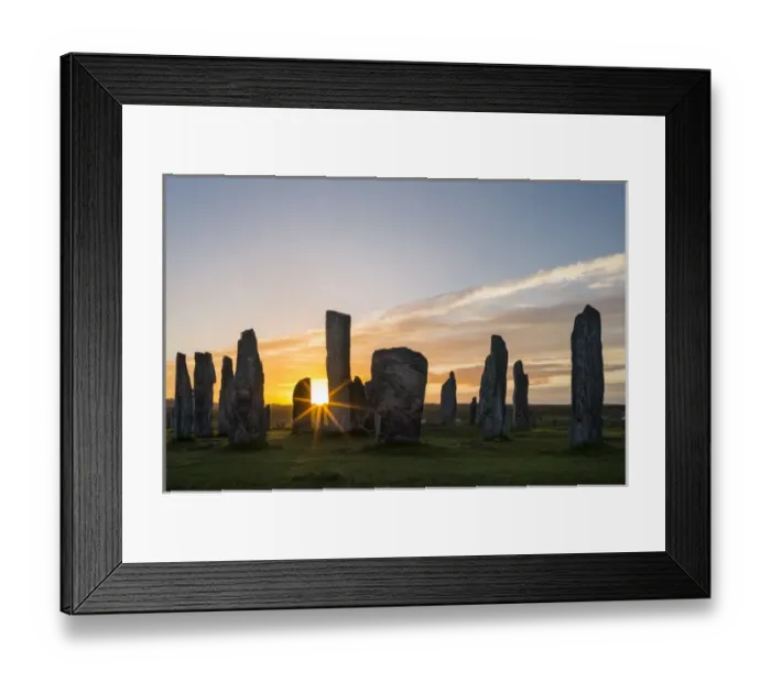 Framed Print : Standing Stones of Callanish (Callanish 1) on the Isle of Lewis in the Outer Hebrides Framed Print : Standing Stones of Callanish (Callanish 1) on the Isle of Lewis in the Outer Hebrides