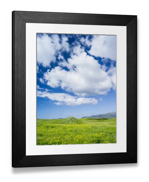 Framed Print : Landscape on the island of South Uist (Uibhist a Deas) in the Outer Hebrides. Machair Framed Print : Landscape on the island of South Uist (Uibhist a Deas) in the Outer Hebrides. Machair