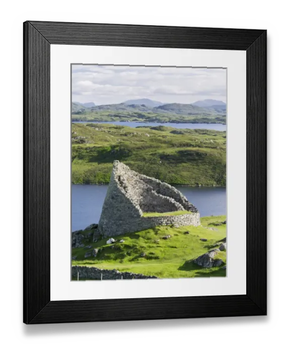 Framed Print : Dun Carloway Broch (Doune Carlabhagh) dating back to the Iron Age, a landmark of the Isle of Lewis Framed Print : Dun Carloway Broch (Doune Carlabhagh) dating back to the Iron Age, a landmark of the Isle of Lewis