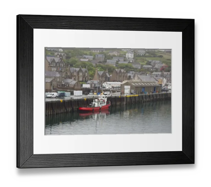 Framed Print : Scotland, Orkeny Islands, Mainland. Capital city of Stromness Framed Print : Scotland, Orkeny Islands, Mainland. Capital city of Stromness