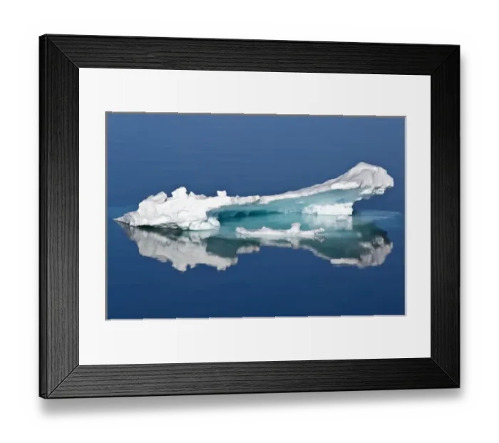 Framed Print : Ice floe Greenland Sea East Coast of Greenland