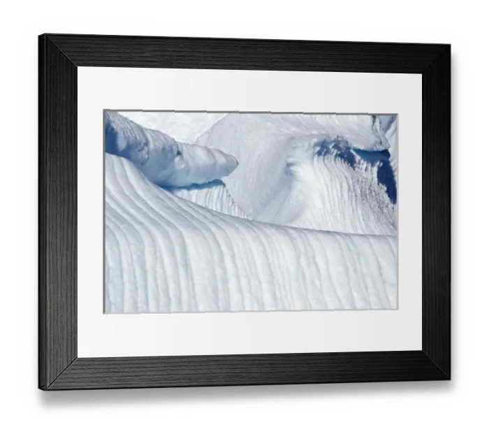 Framed Print : Iceberg detail Uummunnaq Greenland
