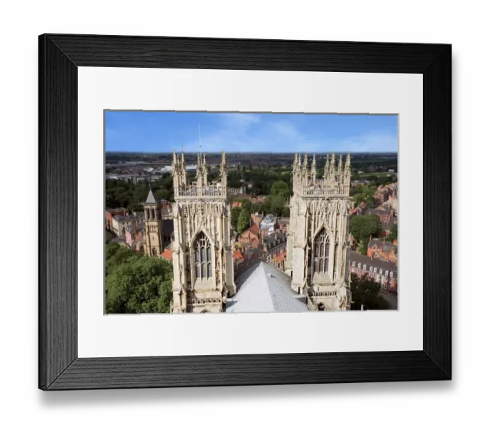 Framed Print : City of York, York Minster, cathedral, the biggest gothic building in northern Europe