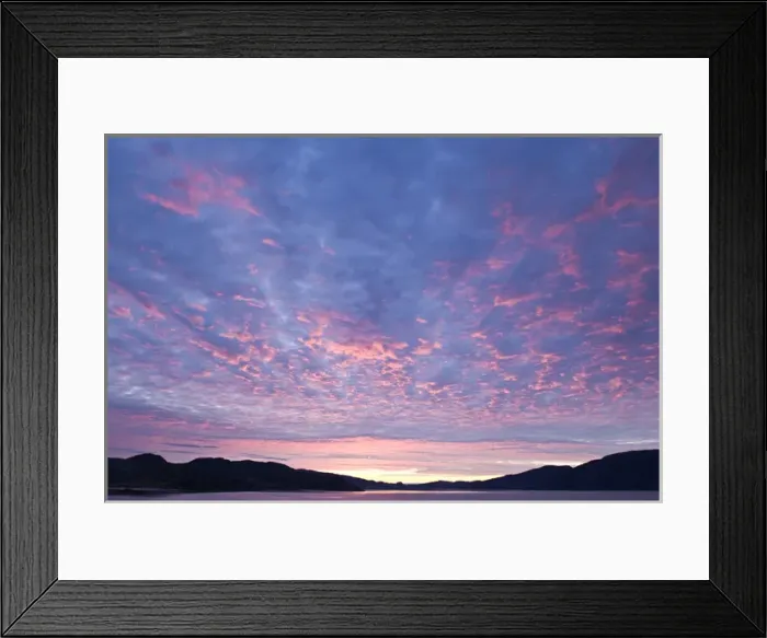 Framed Print : Sunrise Sondrestrom Fjord West Coast of Greenland Framed Print : Sunrise Sondrestrom Fjord West Coast of Greenland