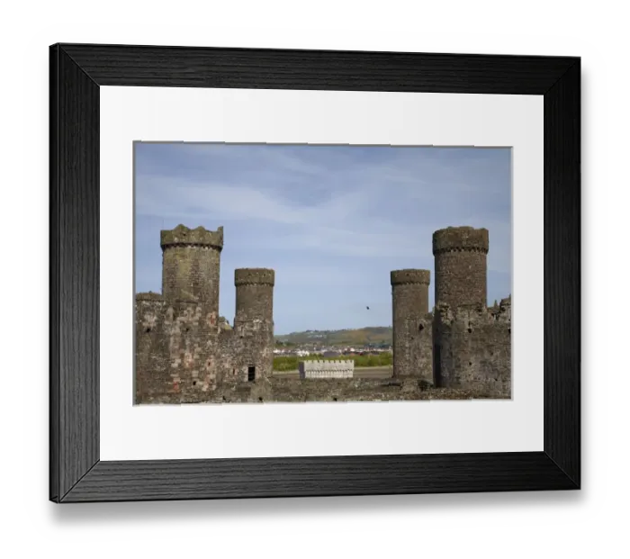Framed Print : Conwy Castle (circa 1287), Wales, United Kingdom Framed Print : Conwy Castle (circa 1287), Wales, United Kingdom