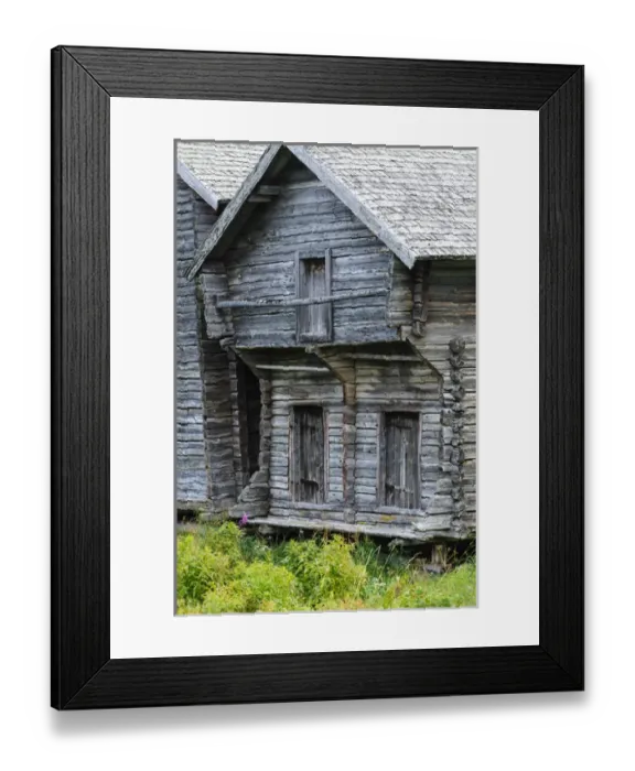 Framed Print : Sweden, Norrbotten. Old barn in Vittangi Framed Print : Sweden, Norrbotten. Old barn in Vittangi