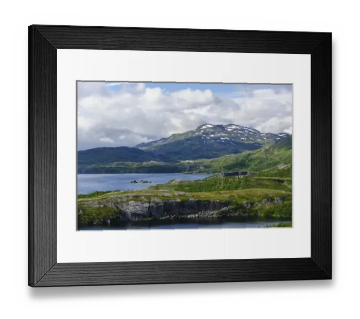Framed Print : Sweden, Norrbotten. View of the lake Bajip Njuorajavri and the mountain Beaivvejietnja Framed Print : Sweden, Norrbotten. View of the lake Bajip Njuorajavri and the mountain Beaivvejietnja