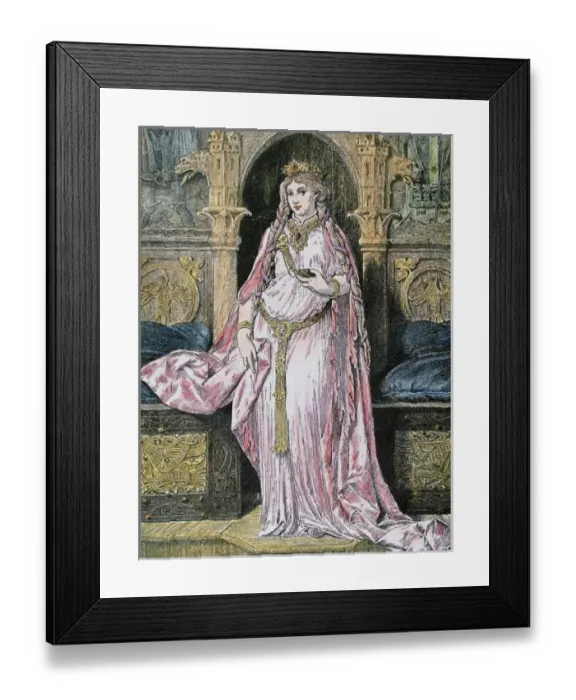 Framed Print : Tristan and Iseult. Medieval legend probably originated in Wales, which follows Framed Print : Tristan and Iseult. Medieval legend probably originated in Wales, which follows