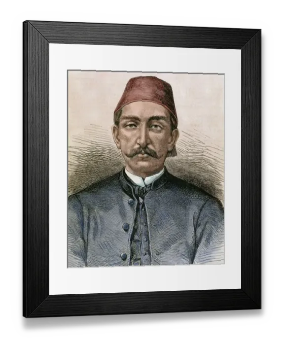 Framed Print : Abdul Hamid II (1842-1918). Sultan of the Ottoman Empire (1876-1909). Son of Abd lmecit I