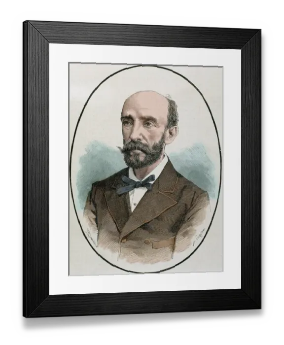 Framed Print : Adriansens Joaquin (? -1880). Mayor of Spanish Hacienda. Engraving by A. Carretero Framed Print : Adriansens Joaquin (? -1880). Mayor of Spanish Hacienda. Engraving by A. Carretero