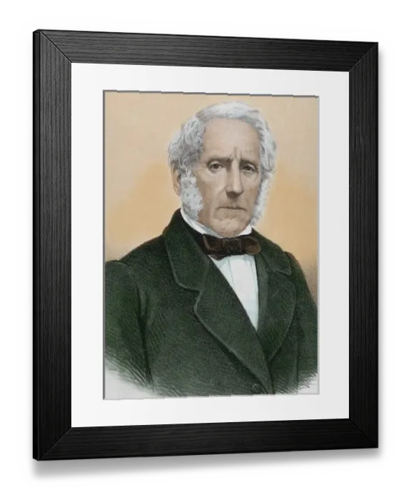 Framed Print : Manzoni, Alessandro (1785-1873). Italian writer. Leader of the National Romantic movement Framed Print : Manzoni, Alessandro (1785-1873). Italian writer. Leader of the National Romantic movement