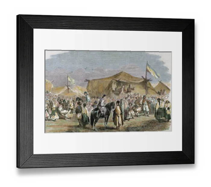Framed Print : Cuza, Alexander John (Husi, 1820-Heidelberg, 1873). Prince of Romania (1859-1866)