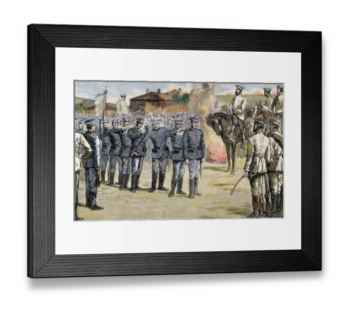 Framed Print : Alexander of Battenberg (1857-1893). Prince of Bulgaria (1879-1886)