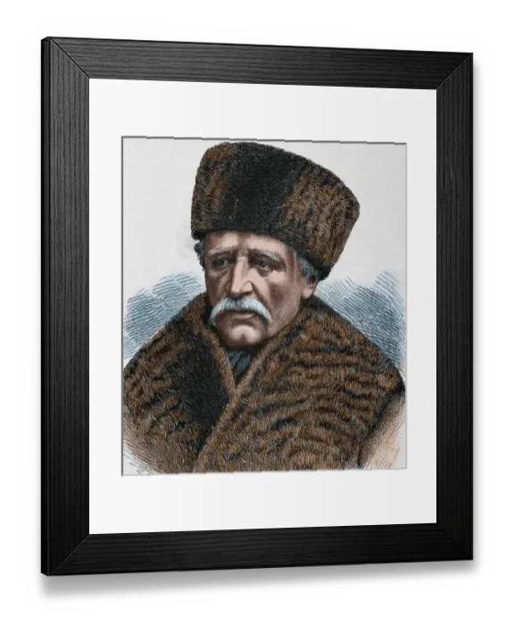 Framed Print : Nordenskjold (Nordenskiold), Adolf Erik, Baron (1832-1901). Polar explorer and naturalist