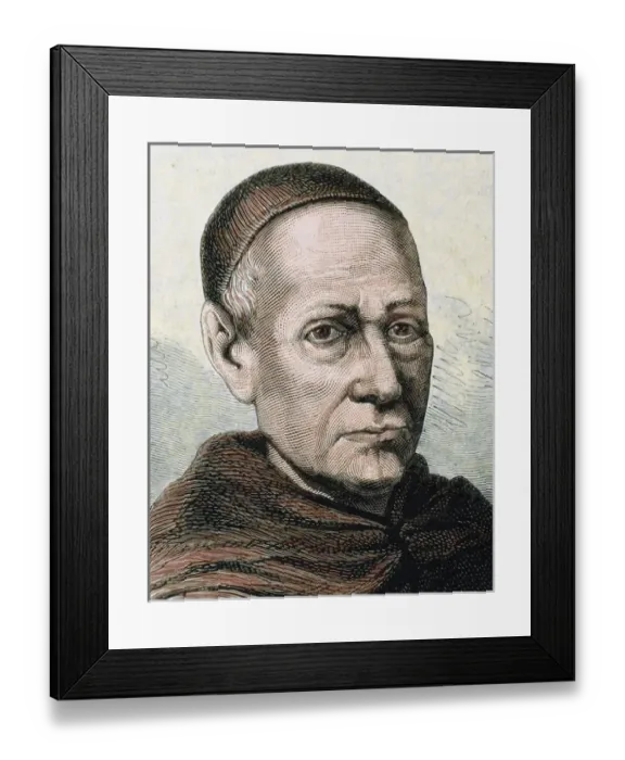 Framed Print : Feijoo, Benito Jeronimo (Casdemiro, 1673-Oviedo, 1764), Spanish essayist Framed Print : Feijoo, Benito Jeronimo (Casdemiro, 1673-Oviedo, 1764), Spanish essayist