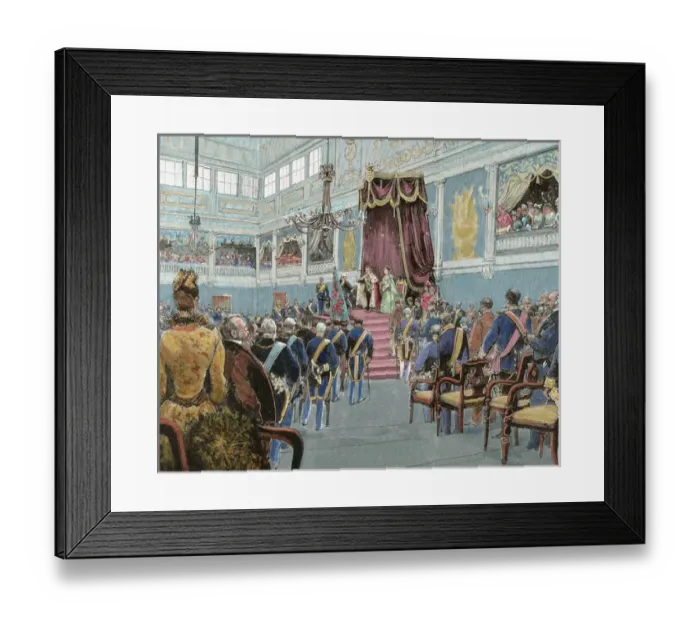 Framed Print : Carles I (Lisbon, 1863- Vila Viosa, 1908). King of Portugal (1889-1908). Son of Louis I