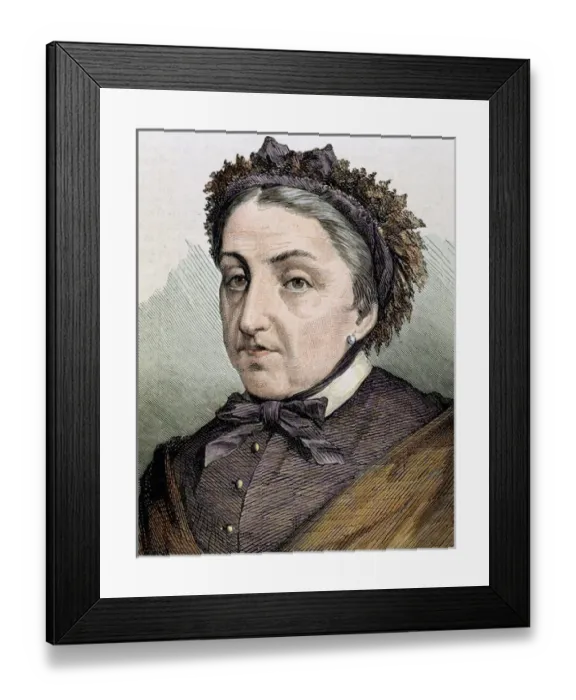Framed Print : Fernan Caballero (1796 1877). Pseudonym adopted by the Spanish novelist Cecilia Francisca Framed Print : Fernan Caballero (1796 1877). Pseudonym adopted by the Spanish novelist Cecilia Francisca