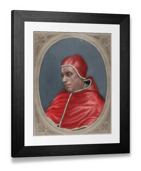 Framed Print : Gregory XII, named Angelo Correr or Corraro (1325-1417). Pope between 1406 and 1415 Framed Print : Gregory XII, named Angelo Correr or Corraro (1325-1417). Pope between 1406 and 1415