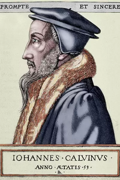 John Calvin (15091564). French theologian and pastor during the Protestant Reformation