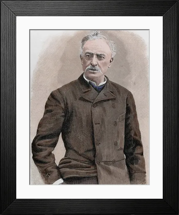 Framed Print : ABASCAL Carredano, Jose (Pontones, 1829-Madrid, 1890). Spanish politician and philanthropist Framed Print : ABASCAL Carredano, Jose (Pontones, 1829-Madrid, 1890). Spanish politician and philanthropist