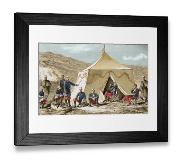 Framed Print : Juan Prim (1814-1870). Spanish political and military